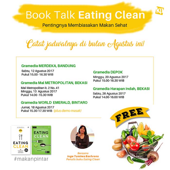 book talk eating clean with Inge Tumiwa
