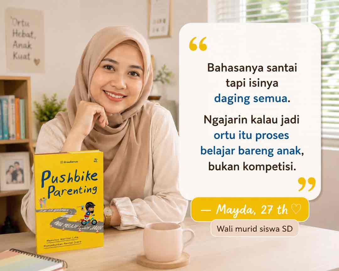 Testimoni pembaca Pushbike Parenting