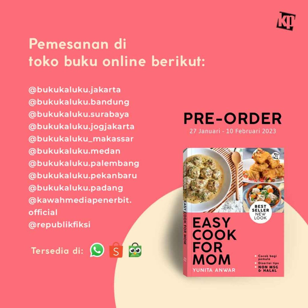 List toko buku online easy mom cook