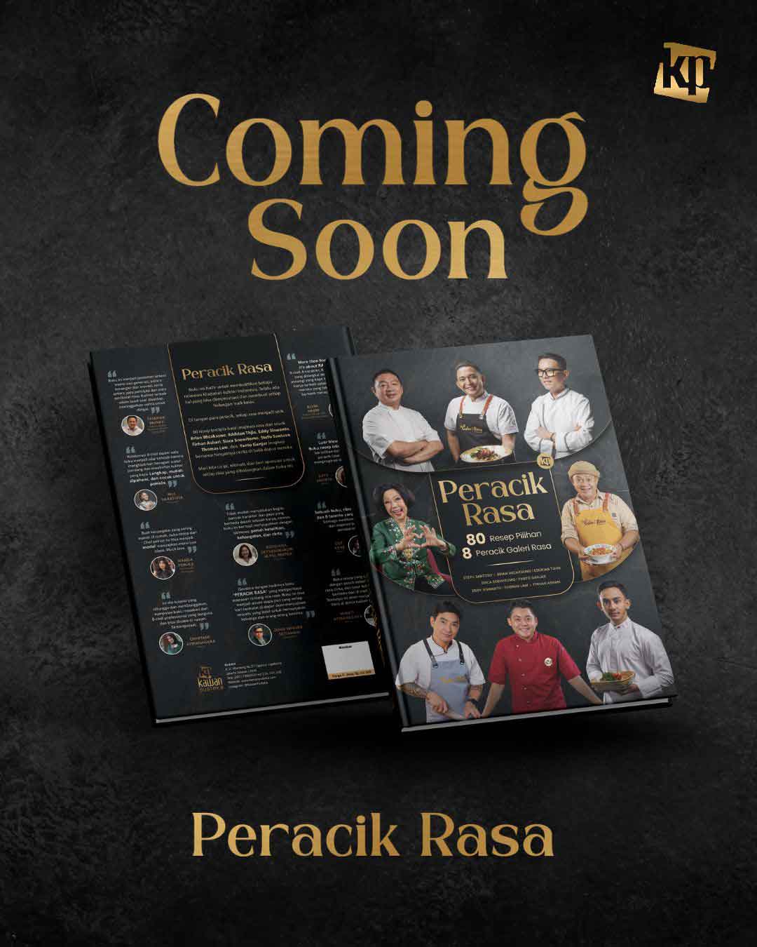 Coming Soon November 2026 - Peracik Rasa Buku Resep